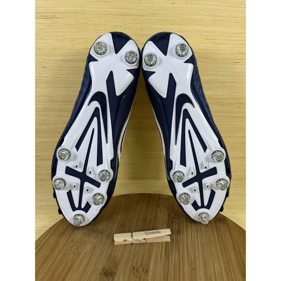 Nike Alpha Pro Low TD Blue White Football Cleats Mens Size 12 - Picture 8 of 8